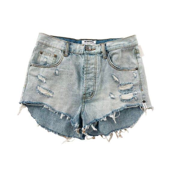 One by One Teaspoon Outlaws Denim Cut-Offs Jean Shorts ( 26 ) - Picture 1 of 3